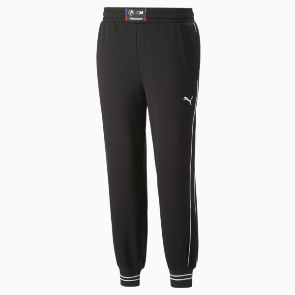 Pantalones deportivos para hombre BMW M Motorsport Statement, PUMA Black, large-ARG