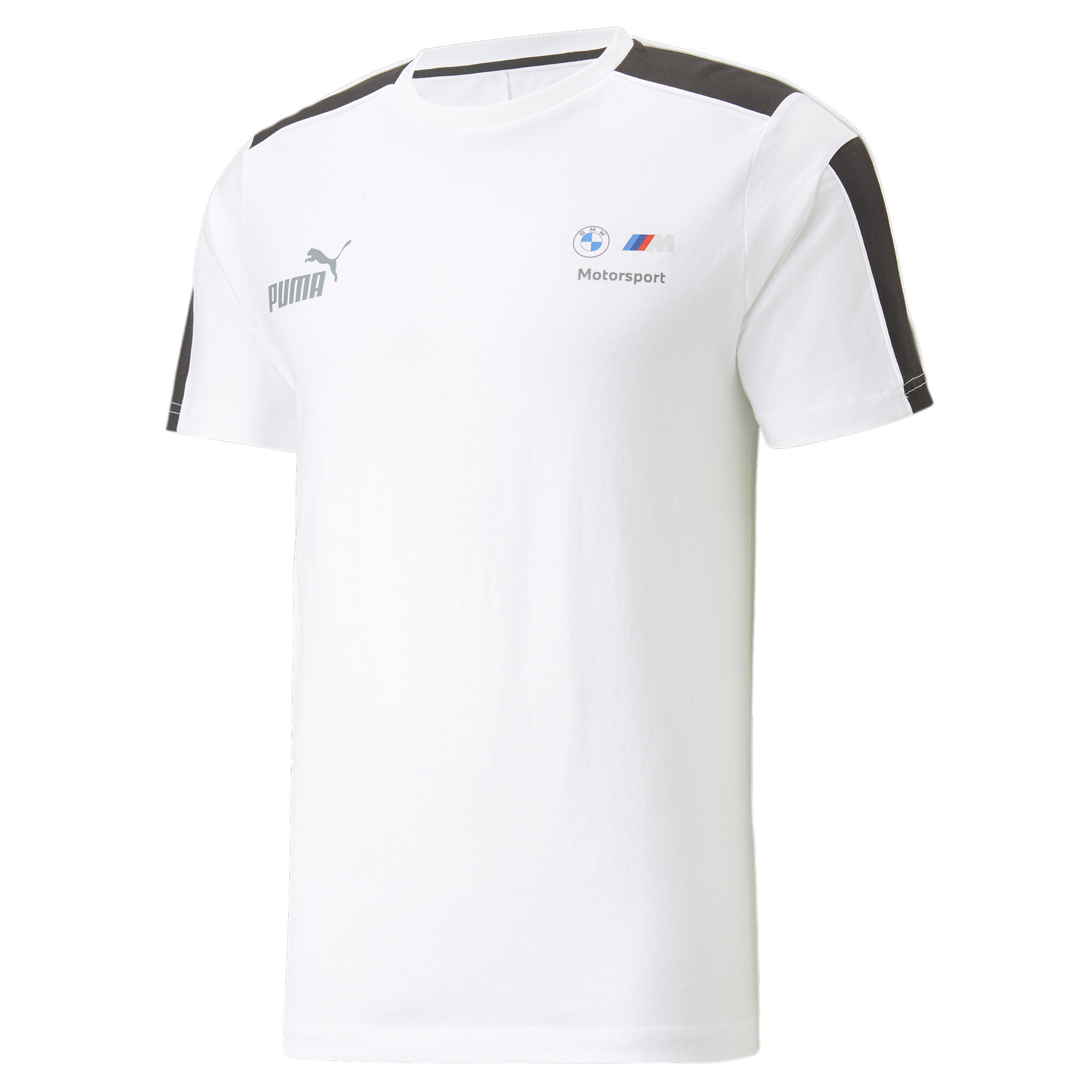 Men's Puma BMW M Motorsport MT7 T-Shirt, White, Size XL, Sport