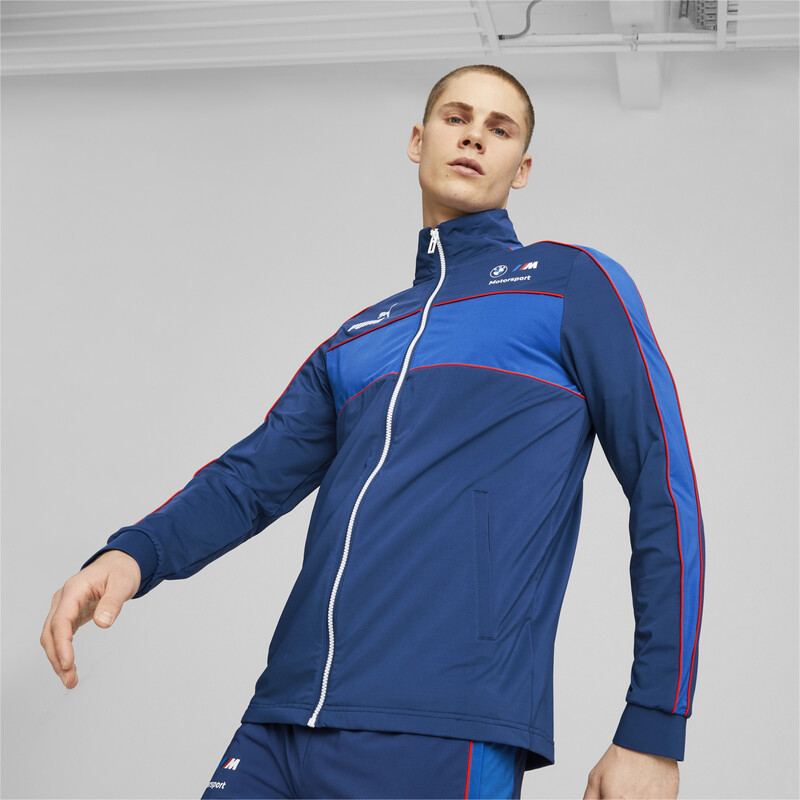 

PUMA BMW M Motorsport MT7 Slim Track Jacket, Black/blue