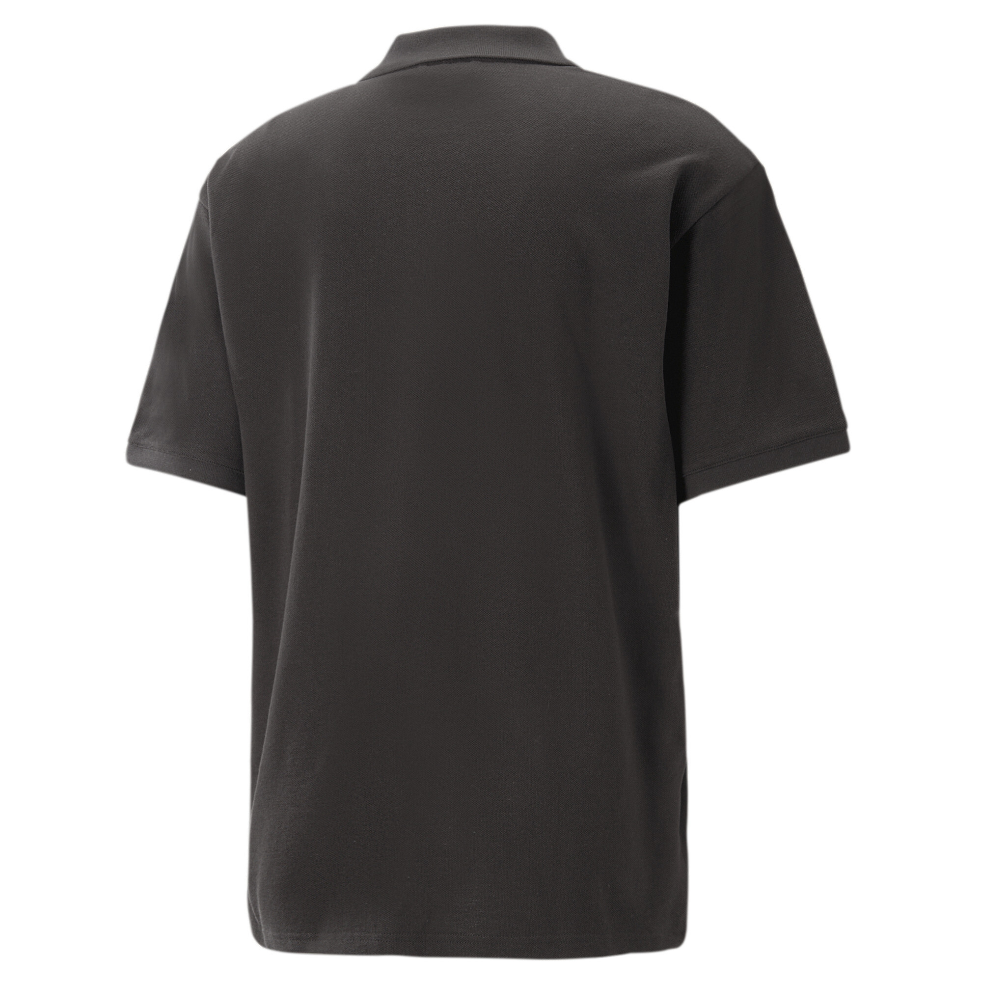 Men's PUMA Classics Pique Shirt Men In Black, Size Small