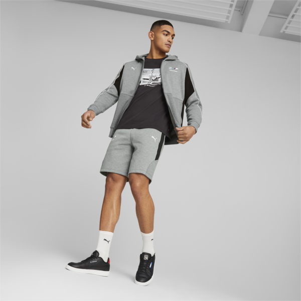 Campera con capucha de deporte para hombre BMW M Motorsport, Medium Gray Heather, large-ARG