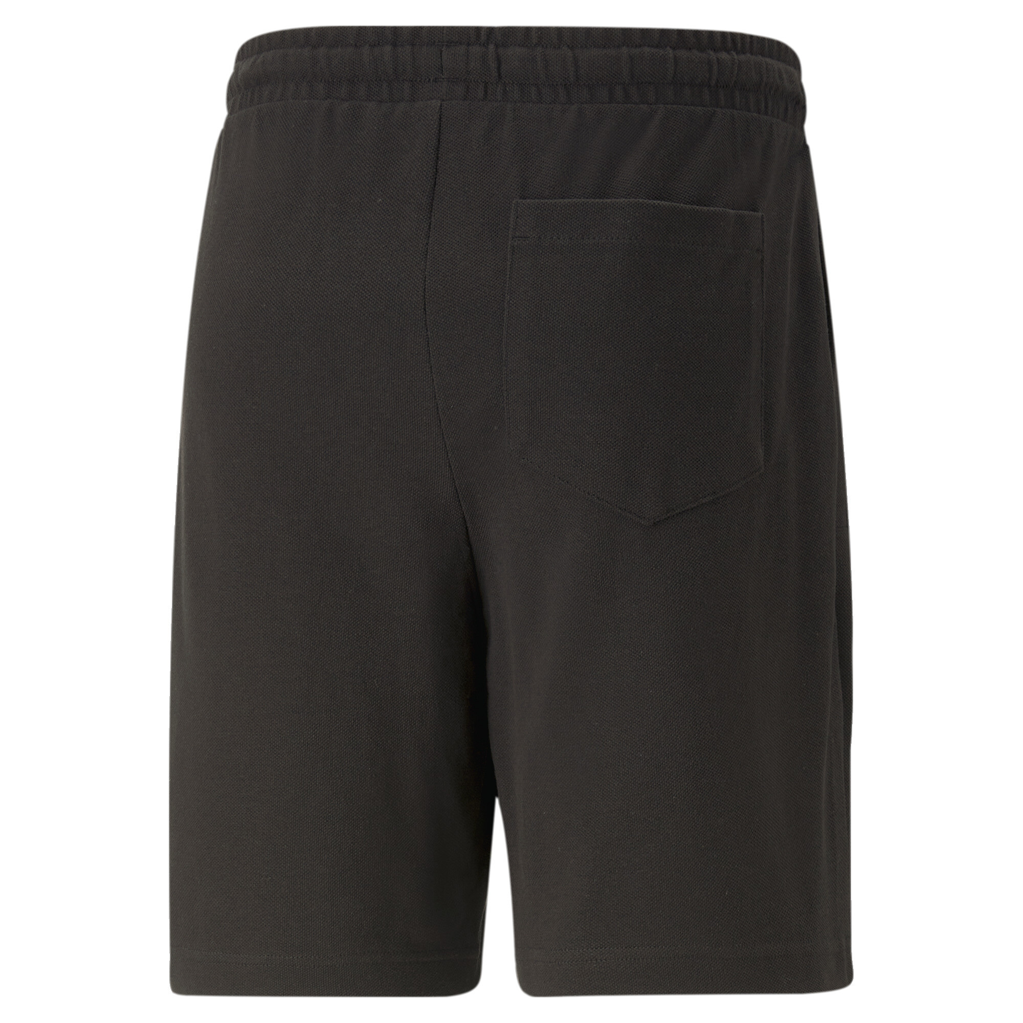 Men's PUMA Classics Pique 8 Shorts Men In Black, Size 2XL