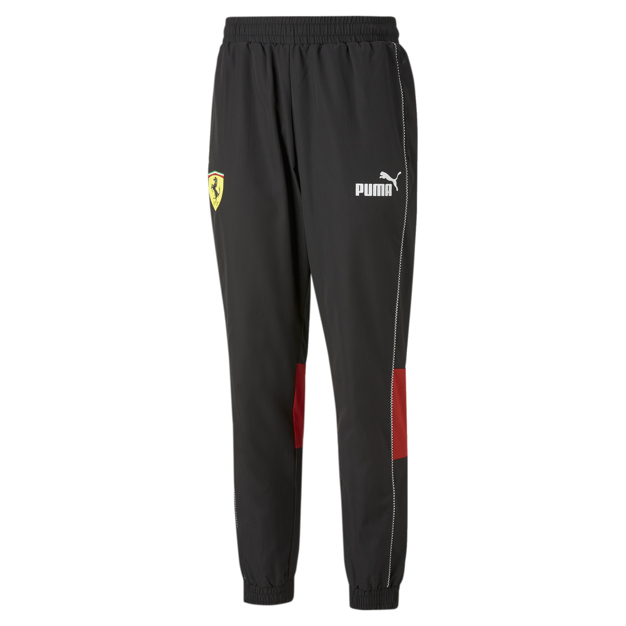 Men's PUMA Scuderia Ferrari SDS Pants Men In Black, Size Small, Polyester