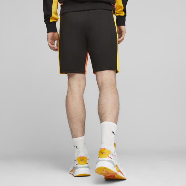 Shorts CLASSICS Block, PUMA Black-Hot Heat, large-ARG