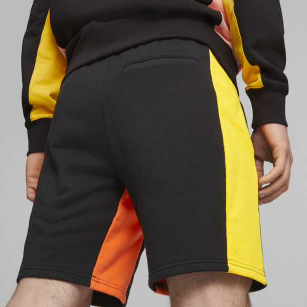 Shorts CLASSICS Block, PUMA Black-Hot Heat, large-ARG