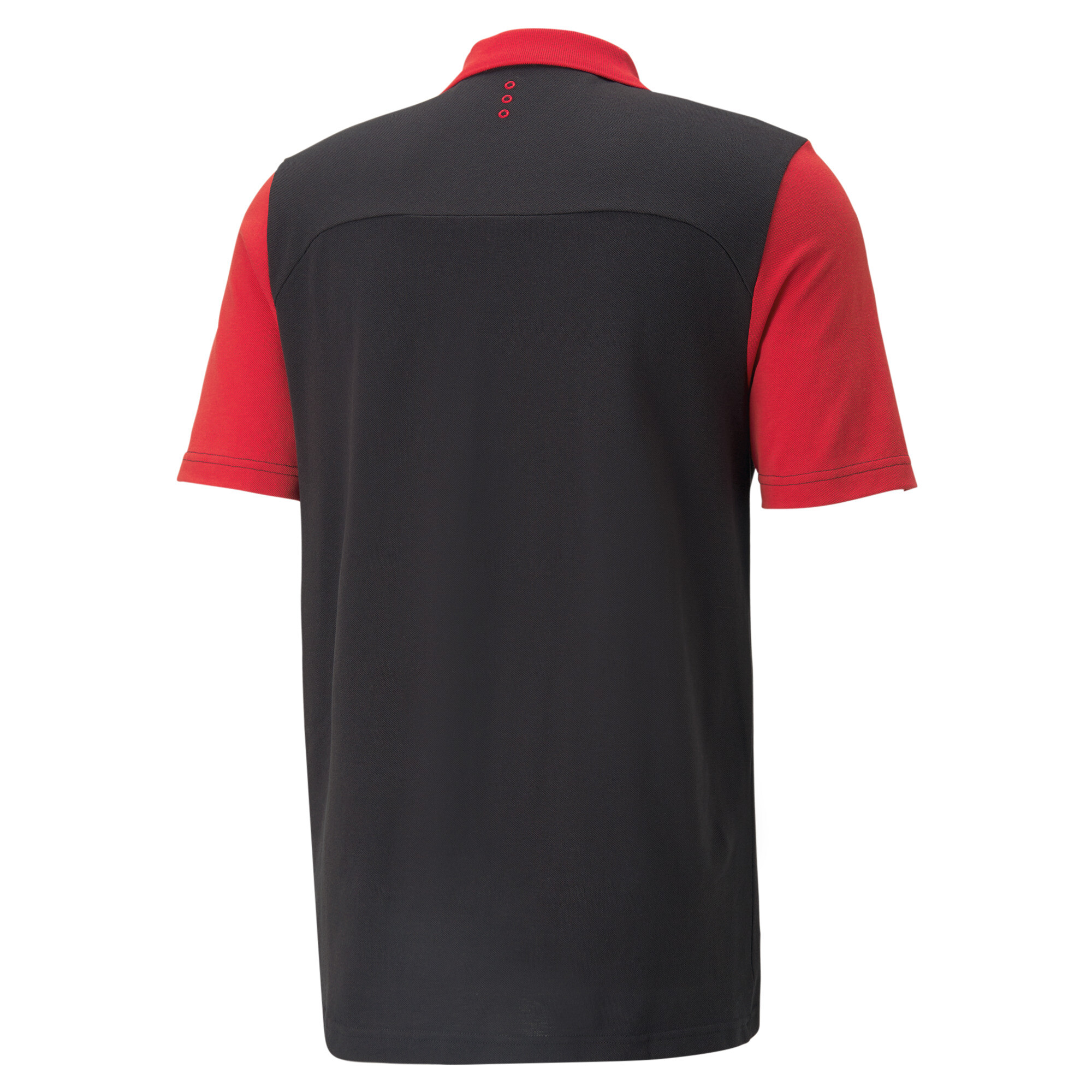 Men's PUMA Scuderia Ferrari Polo Shirt Men In Black, Size Large, Cotton