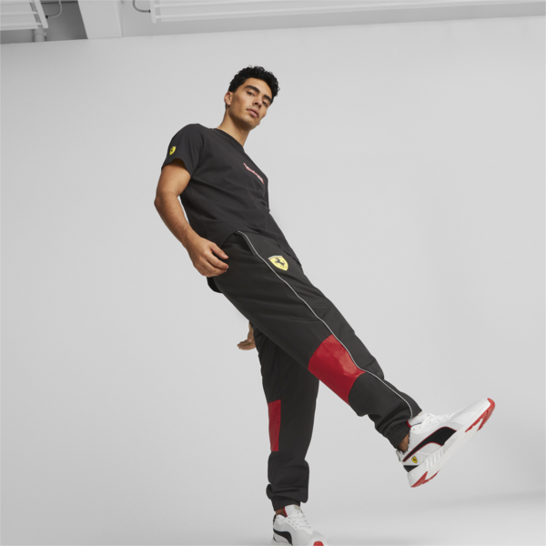 Scuderia Ferrari Graphic Tee Men, PUMA Black, large-ZAF