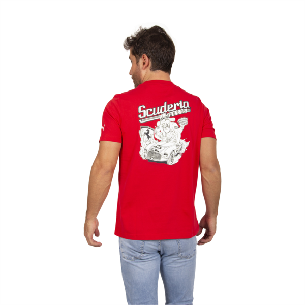 Remera para hombre Scuderia Ferrari, Rosso Corsa, large-ARG