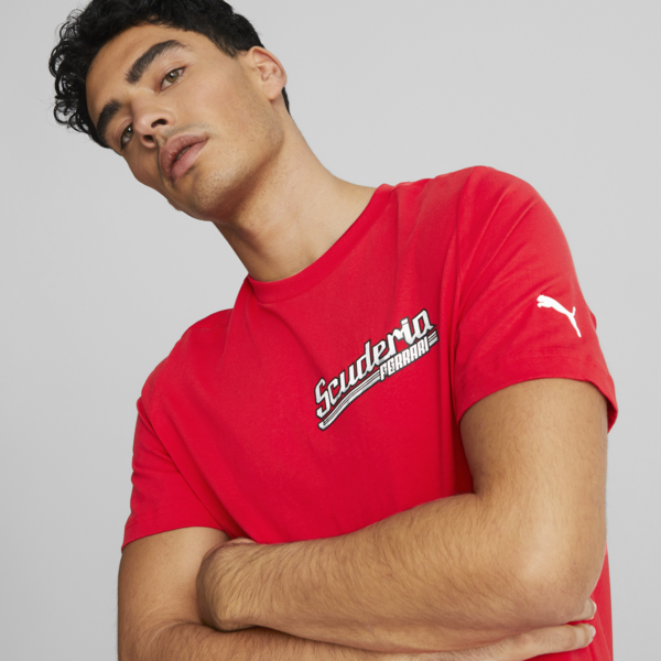 Scuderia Ferrari Graphic Tee Men, Rosso Corsa, large-ZAF