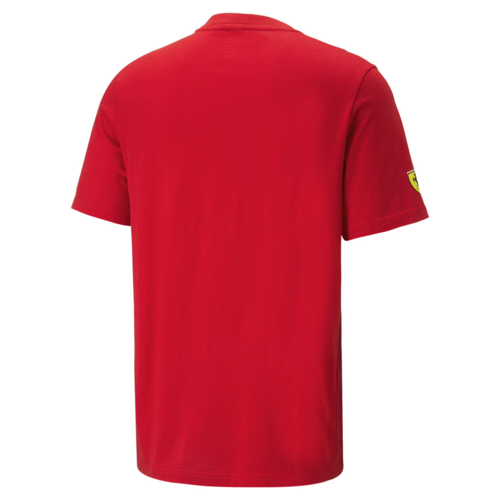 Men's PUMA Scuderia Ferrari Race Big Shield Tonal T-Shirt Men In Red, Size Medium