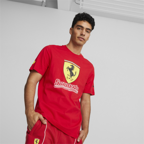 Playera Hombre Scuderia Ferrari, Rosso Corsa, large-MEX