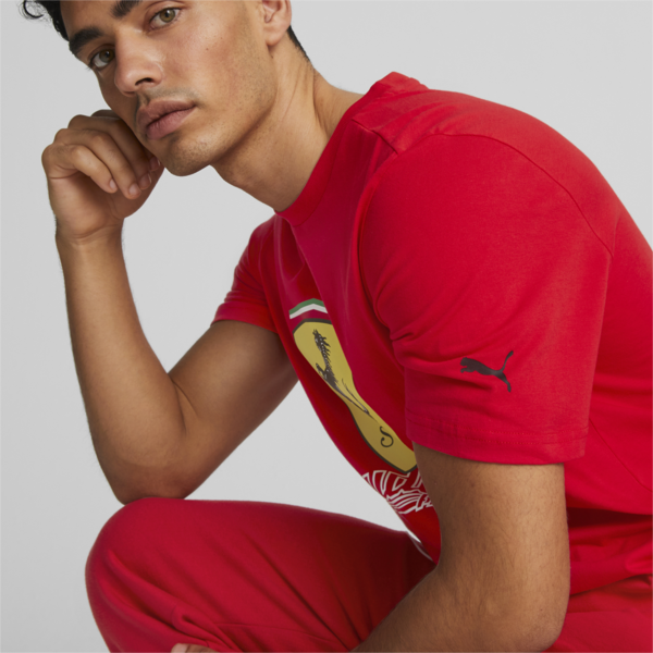 Playera Hombre Scuderia Ferrari, Rosso Corsa, large-MEX