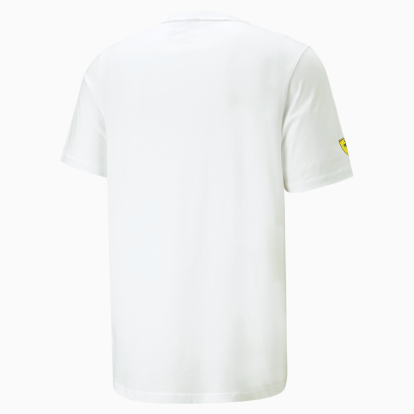 Scuderia Ferrari Heritage Tee Men, PUMA White, large-ZAF