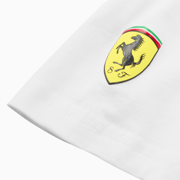 Scuderia Ferrari Heritage Tee Men, PUMA White, large-ZAF