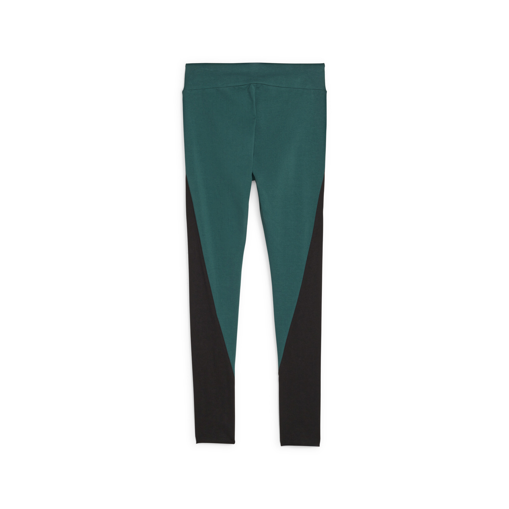 Women's PUMA Classics Block Leggings Women In Green, Size Small