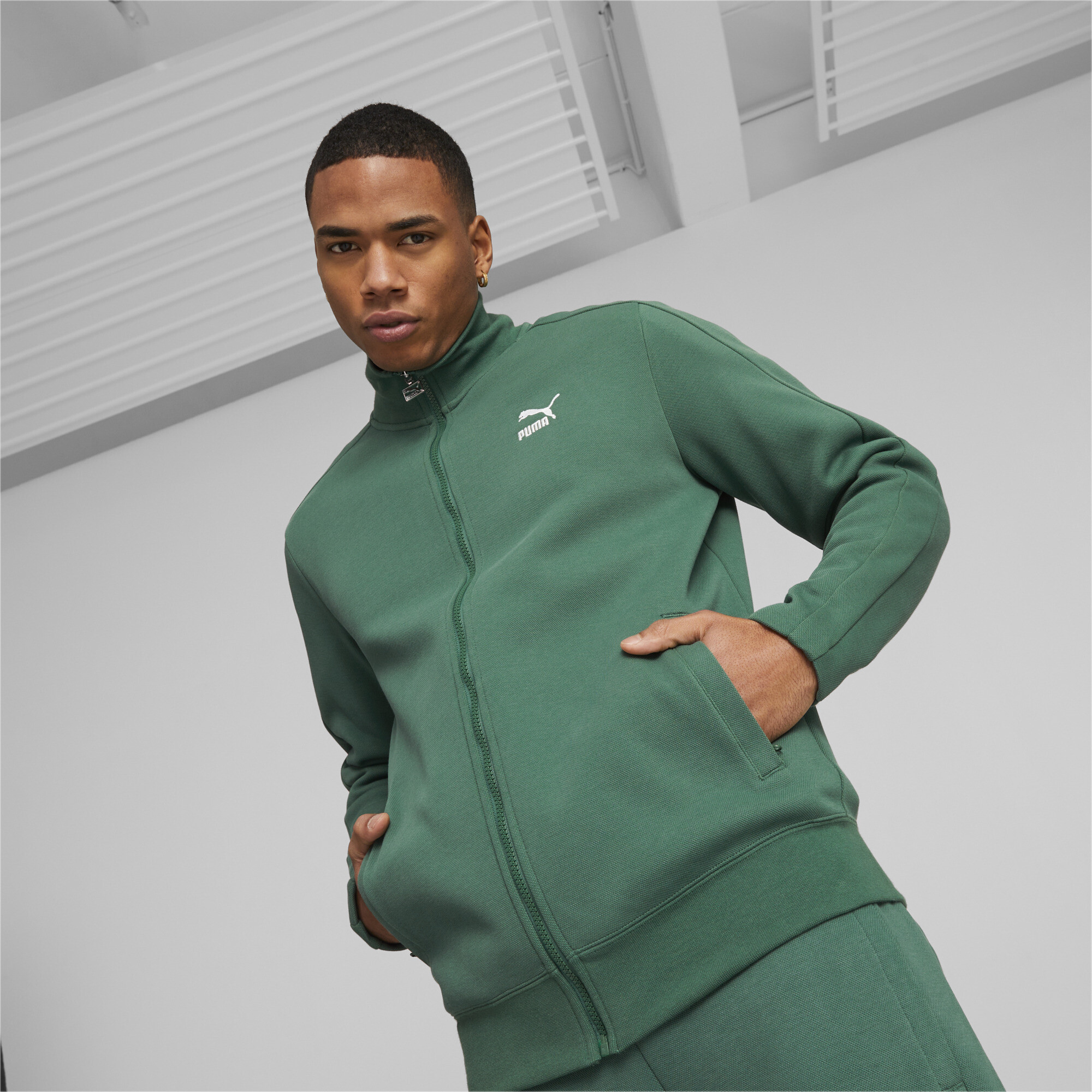 Puma T7 Trainingsjacke Männer Für Herren | Vine | Größe: M