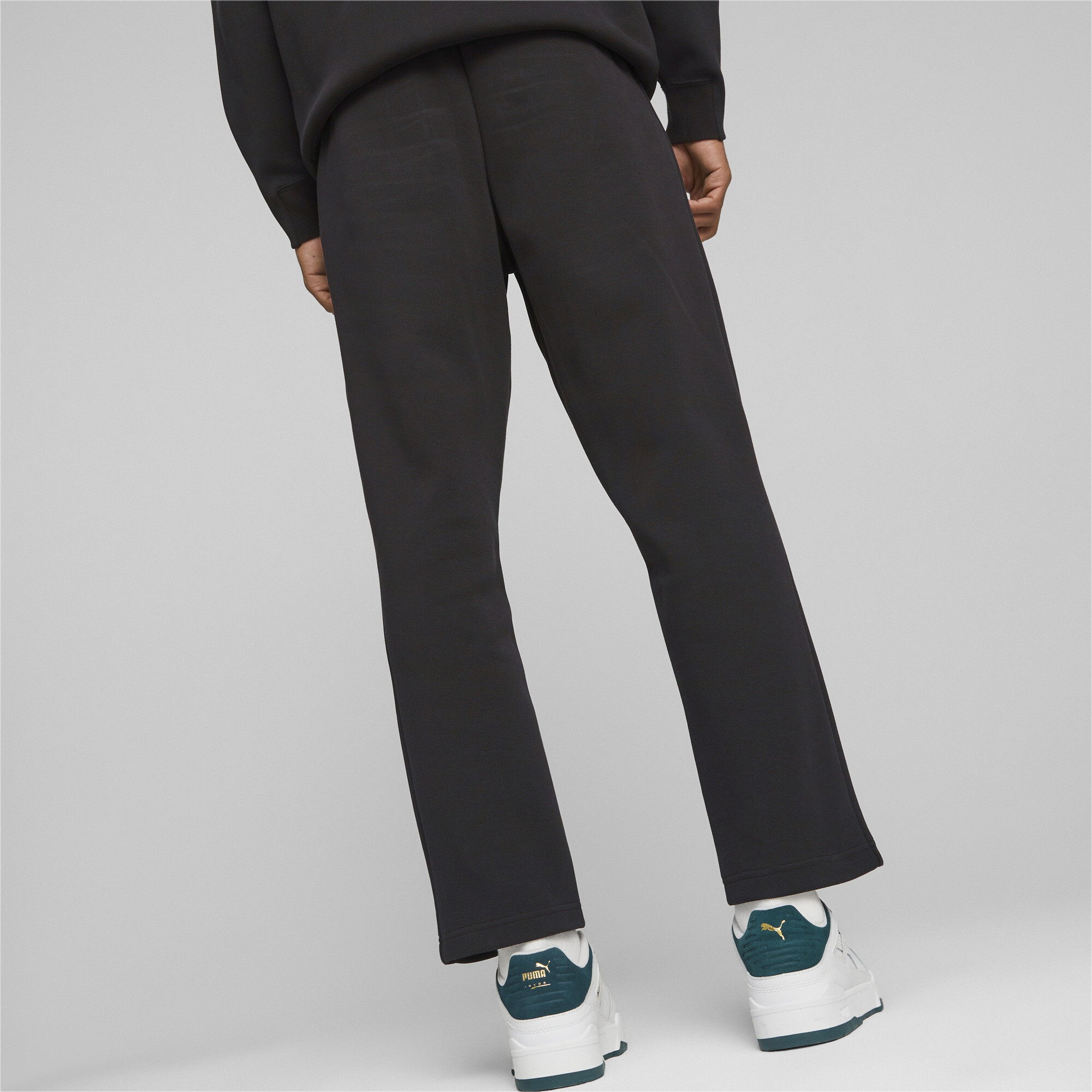 Men's PUMA T7 Track Pants Men In Black, Size Medium