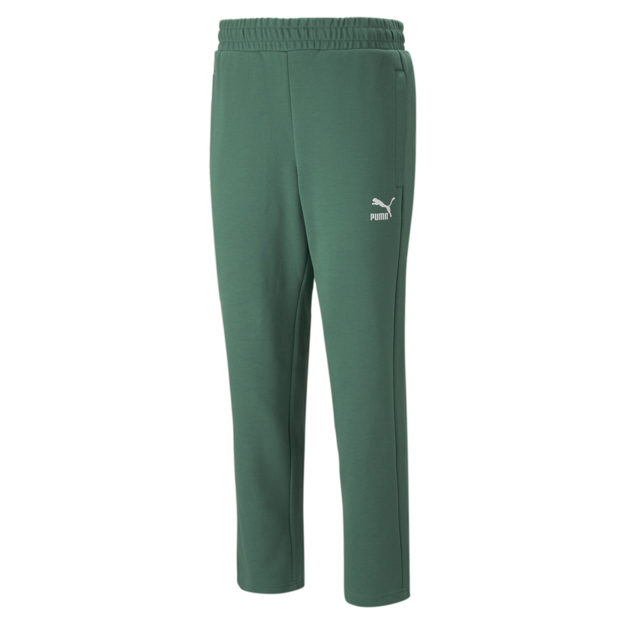 Men's PUMA T7 Track Pants Men In Green, Size XS