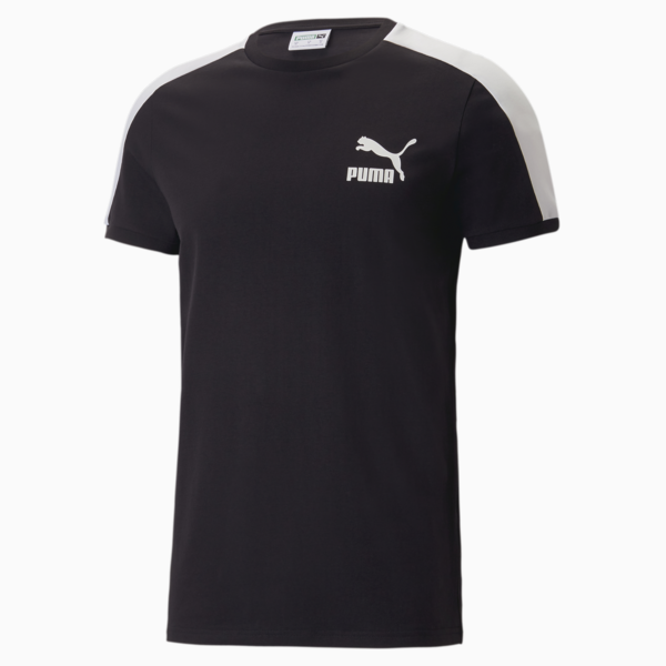 Playera para hombre T7 Iconic, PUMA Black, large-MEX