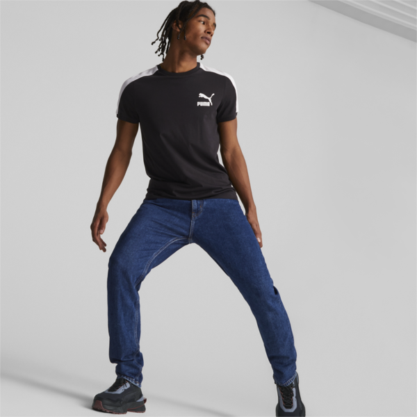 Playera para hombre T7 Iconic, PUMA Black, large-MEX
