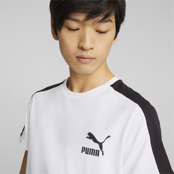 Playera para hombre T7 Iconic, PUMA White, large-MEX