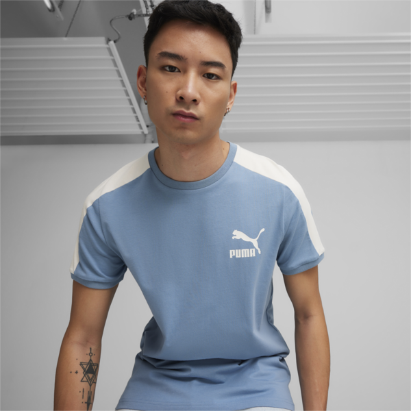 Remera deportiva para hombre T7 Iconic, Zen Blue, large-ARG