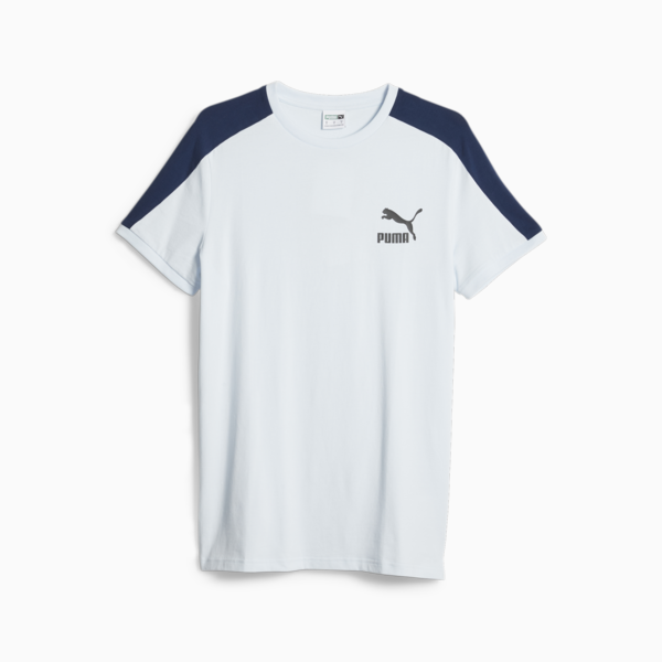 Remera deportiva para hombre T7 Iconic, Icy Blue-persian blue, large-ARG