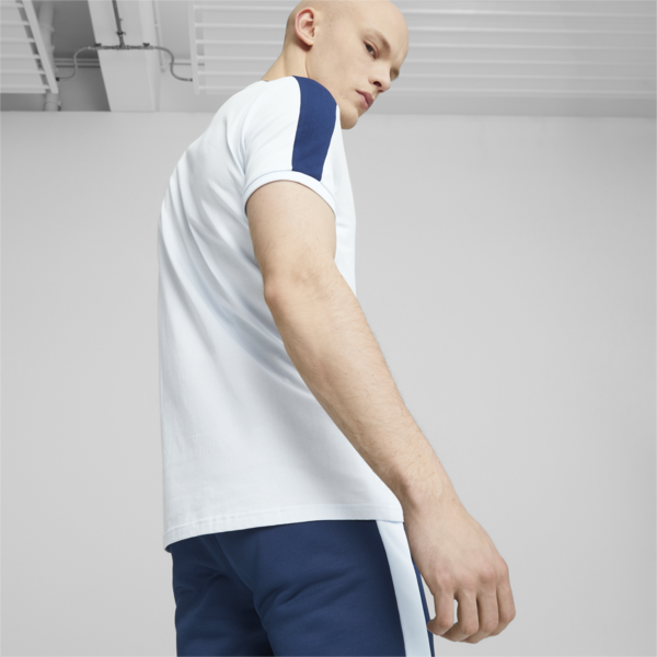 Remera deportiva para hombre T7 Iconic, Icy Blue-persian blue, large-ARG