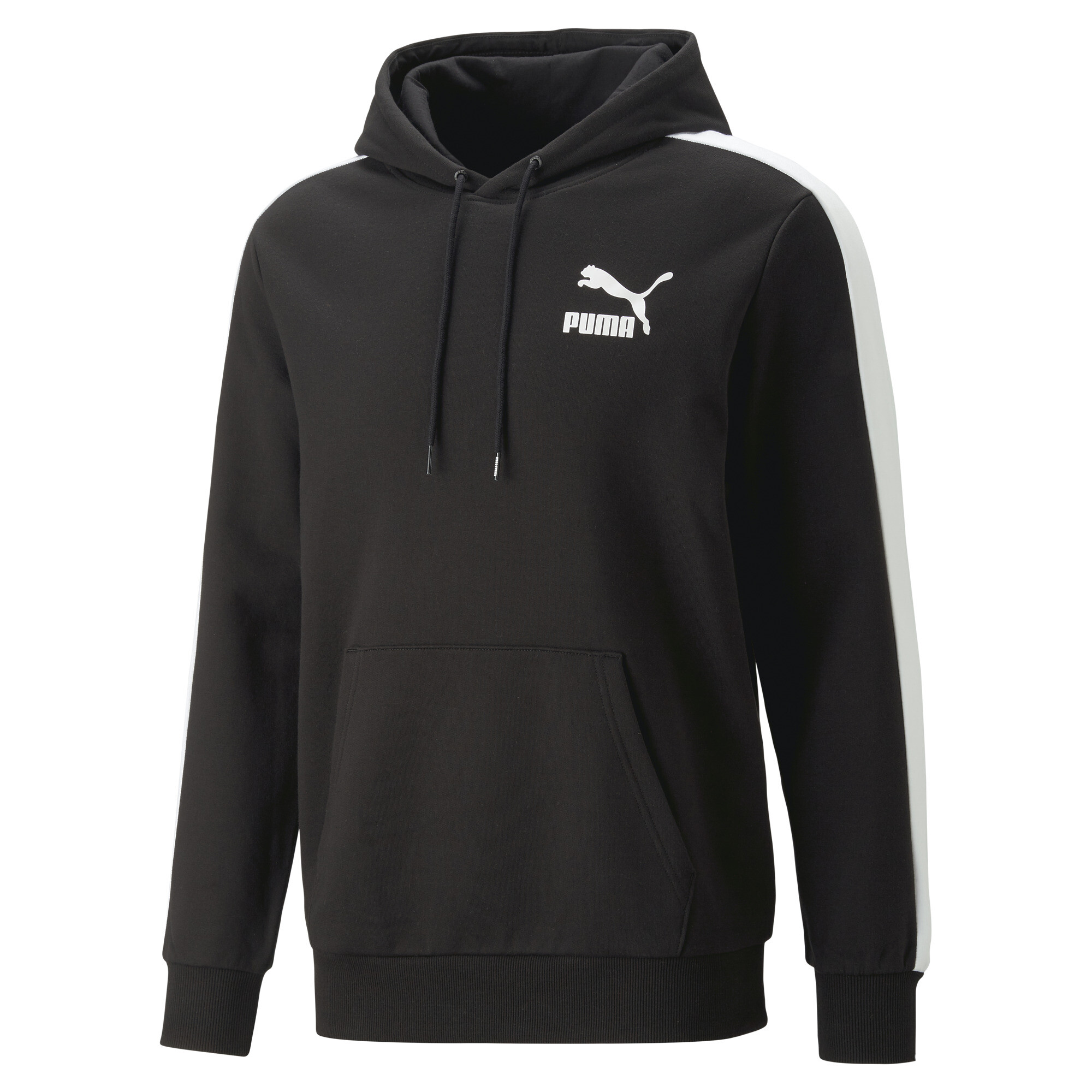 Men's Puma T7 Iconic Hoodie, Black, Size 4XL, Clothing