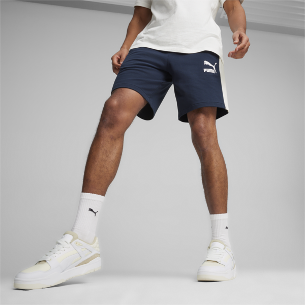 Short T7 ICONIC, Club Navy, large-ARG