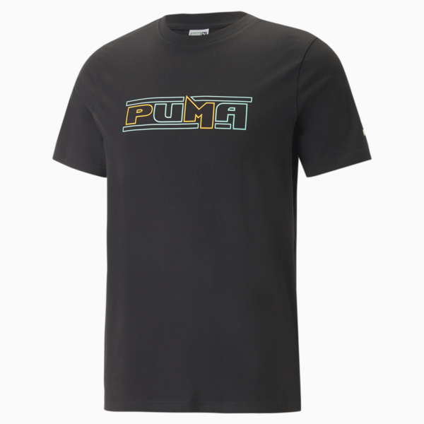 Remera para hombre SWxP, PUMA Black, large-ARG