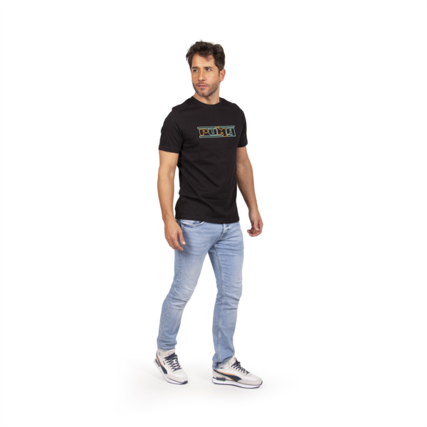 Remera para hombre SWxP, PUMA Black, large-ARG