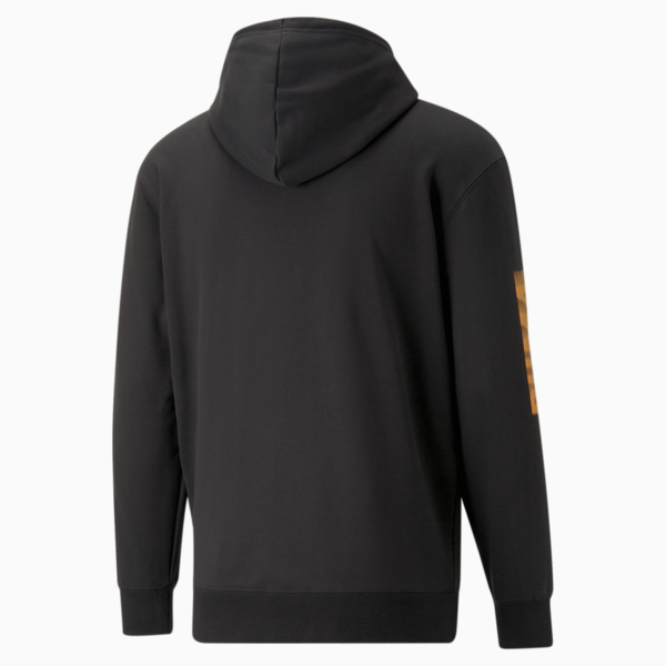 Sudadera con  gorra para hombre SWxP Graphic, PUMA Black, large-MEX