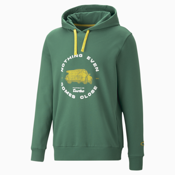 Porsche Legacy Graphic Hoodie Men, Vine, large-ZAF