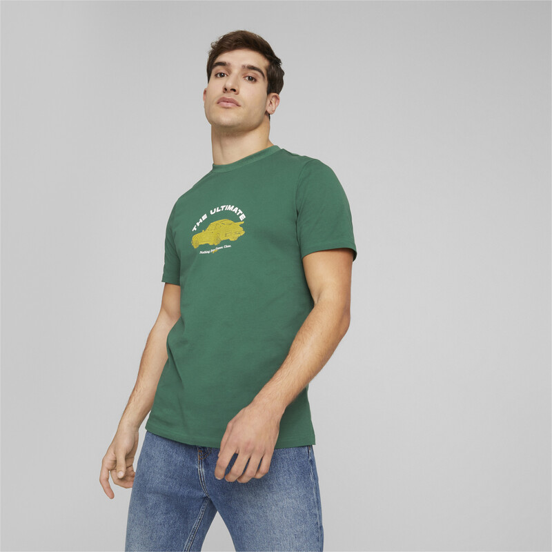 Men's PUMA Porsche Legacy Graphic Regular Fit T-Shirt, Vine