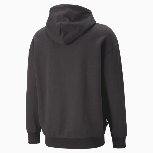 DOWNTOWN Graphic Hoodie Men, PUMA Black, large-ZAF