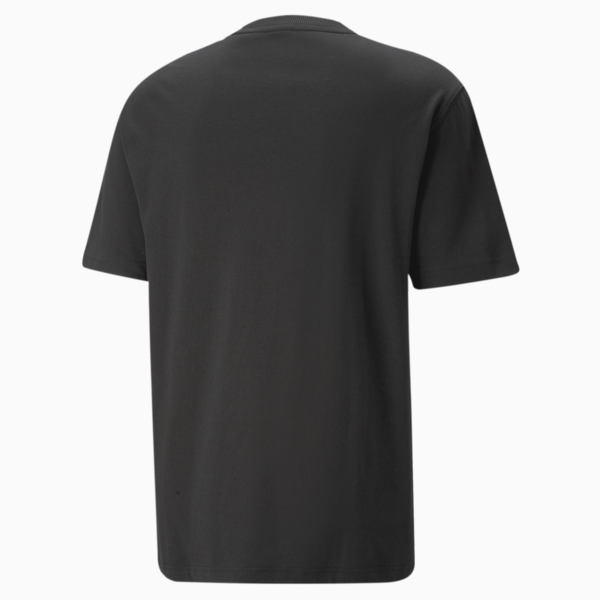 Remera para hombre DOWNTOWN Logo, PUMA Black-Daydream, large-ARG