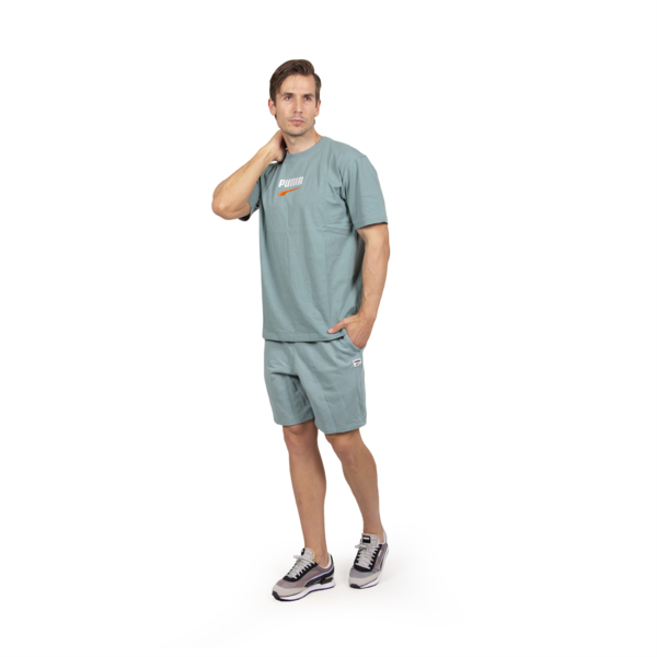 Remera para hombre DOWNTOWN Logo, Adriatic, large-ARG