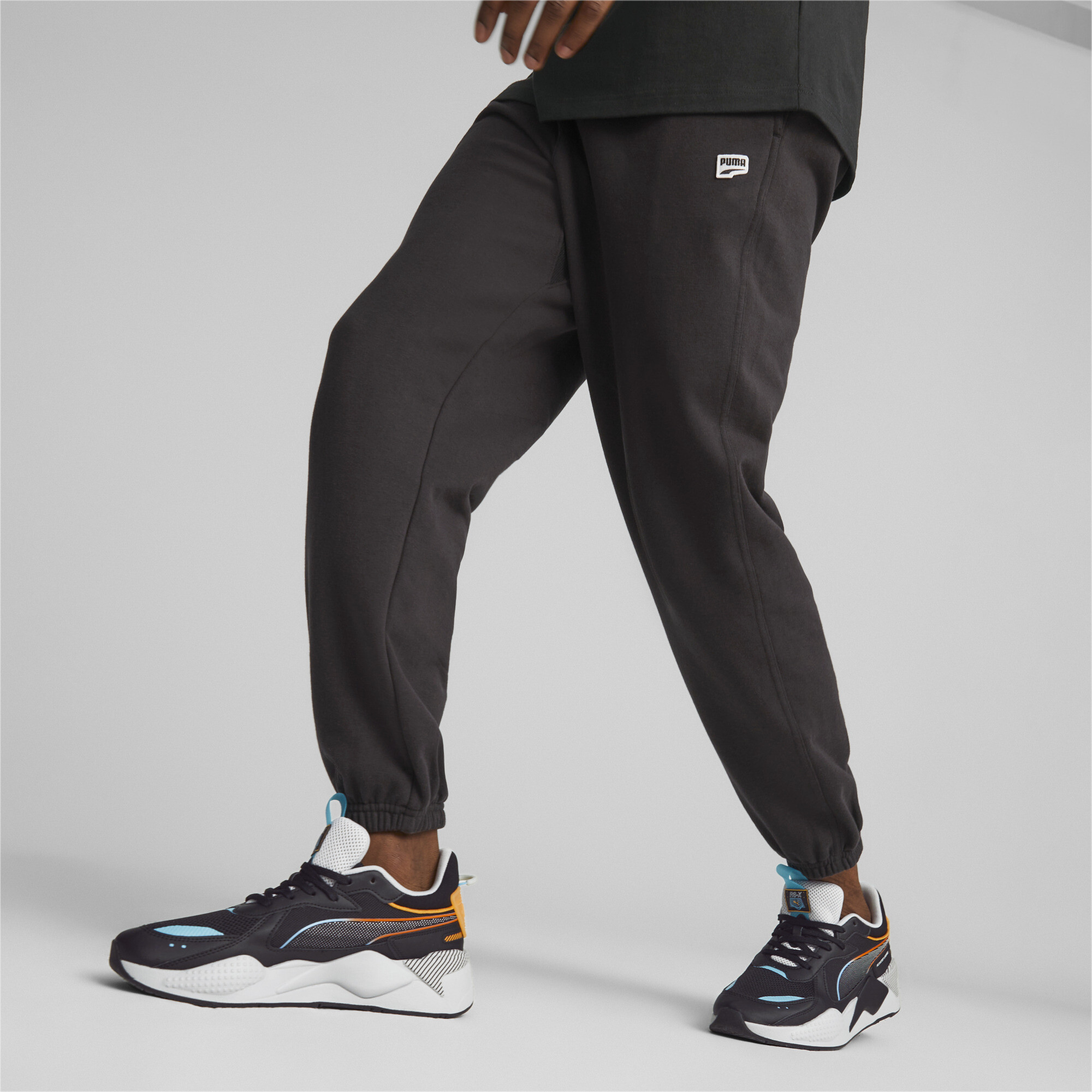 PUMA Downtown Corduroy Pants, Black Men's