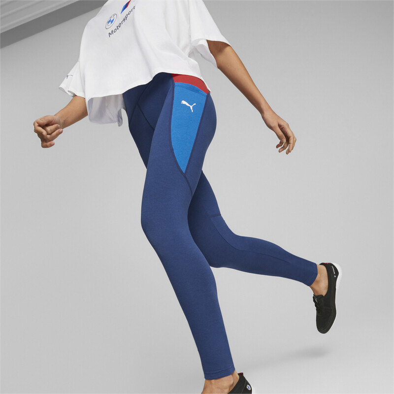 Women s PUMA BMW M Motorsport Tights in Black Blue size L PUMA