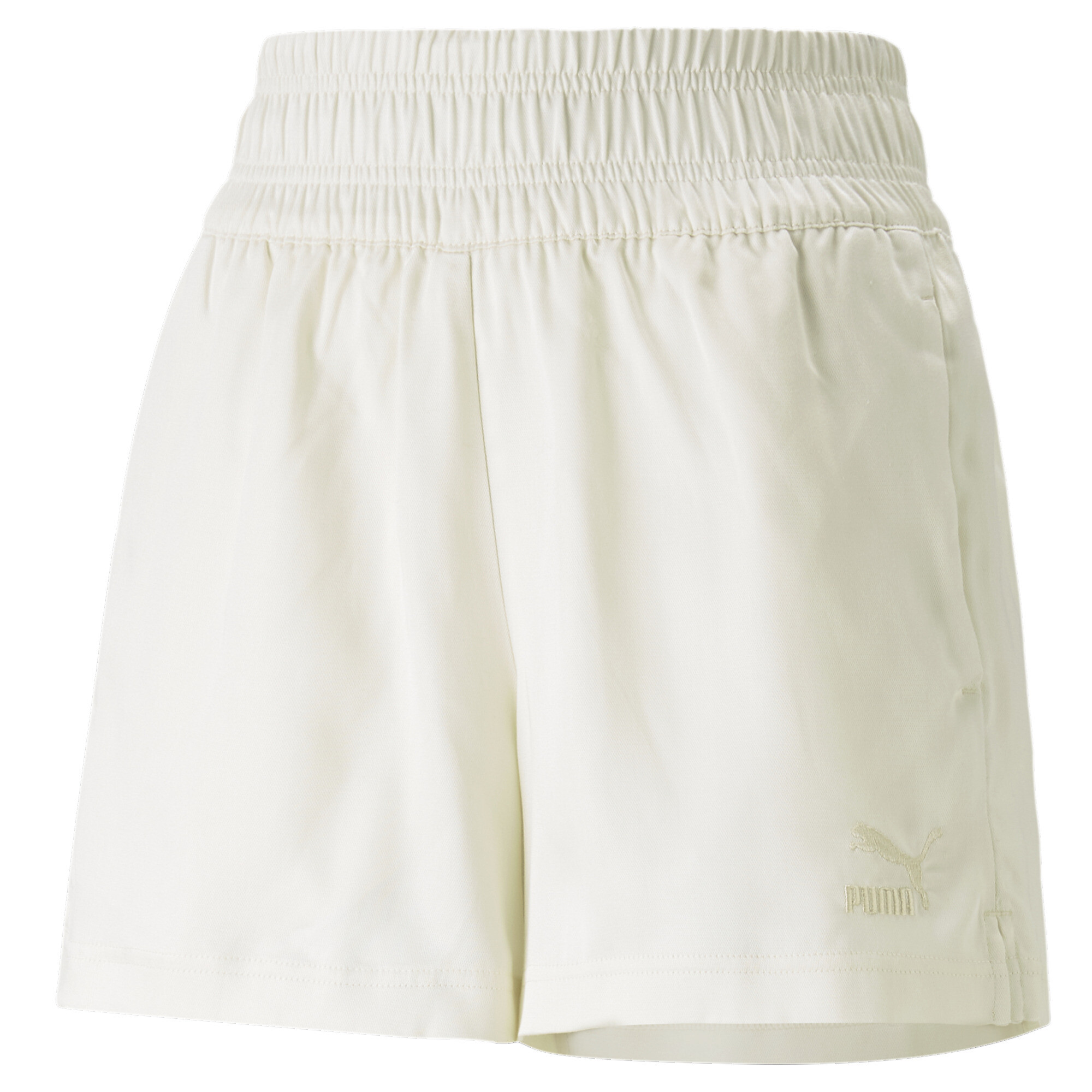 Women's PUMA T7 Shorts Women In White, Size Small