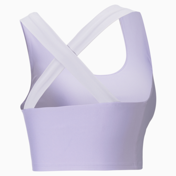 Top corto para mujer T7, Vivid Violet, large-ARG