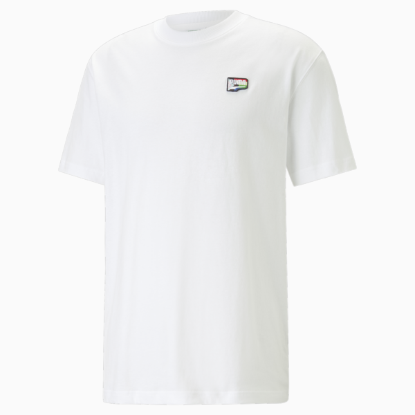 PRIDE Tee, PUMA White, large-ZAF