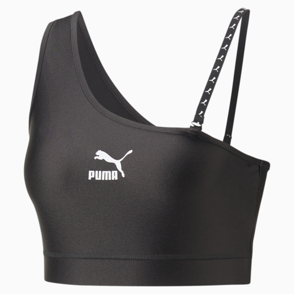Top corto para mujer DARE TO, PUMA Black, large-ARG