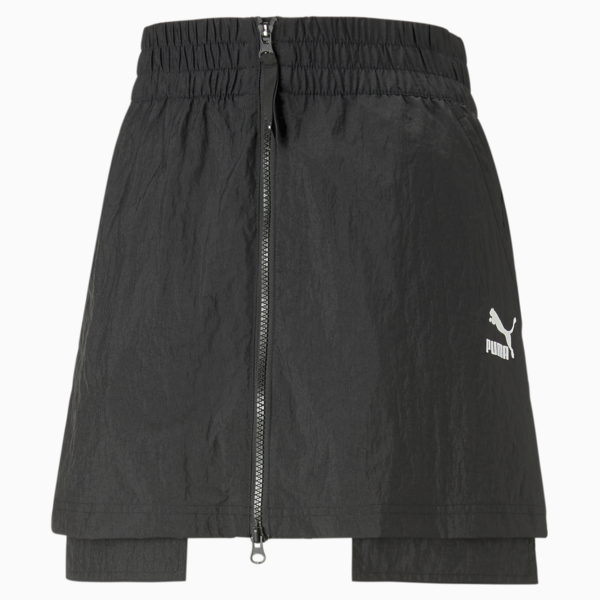 Dare To Woven Skirt Women, PUMA Black, large-ZAF