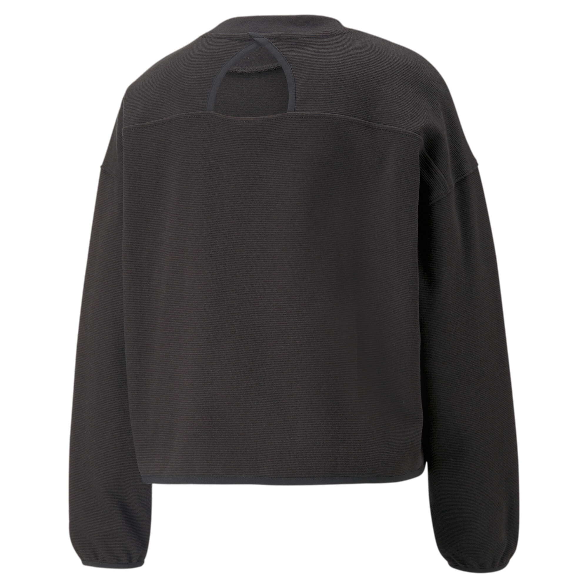 Women's PUMA Infuse Mock Neck Sweatshirt Women In Black, Size Medium