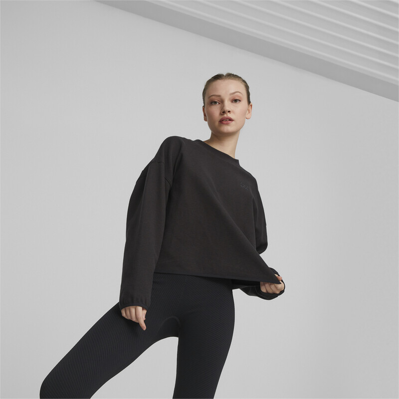 

Women's PUMA Infuse Mock Neck Oversized Sweatshirt