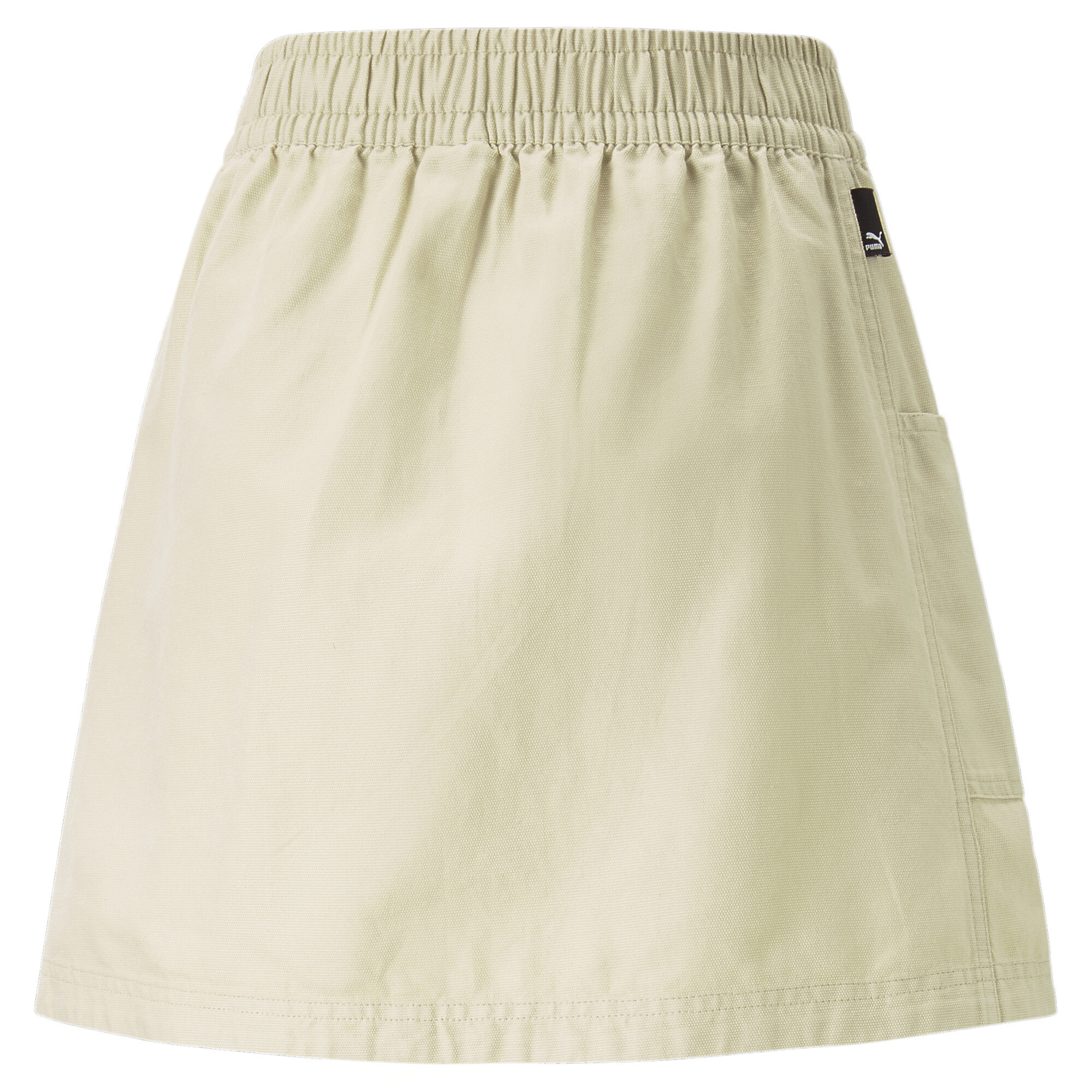 Women's PUMA Downtown Skirt Women In Beige, Size XS