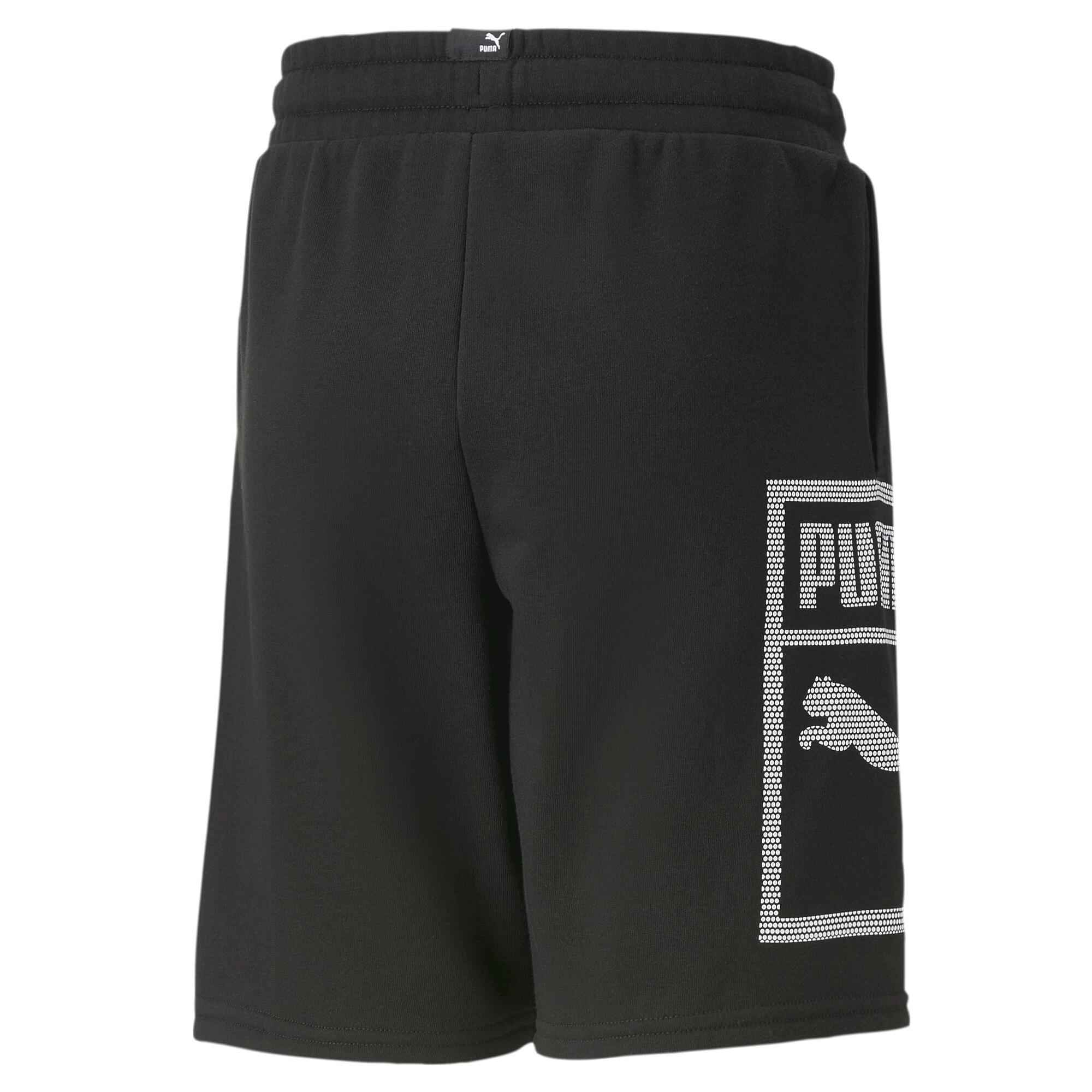 Classics Gen. PUMA Terry Shorts In Black, Size 9-10 Youth