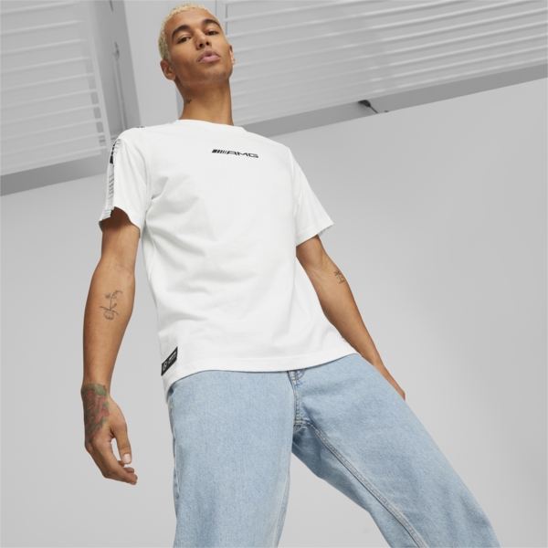Mercedes-AMG Petronas Motorsport MT7 Tee Men, PUMA White, large-MEX